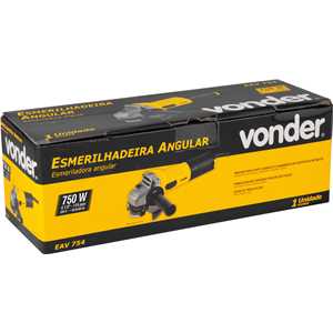 Esmerilhadeira angular 4.1/2", 750 W, 220 V~, EAV 754 VONDER