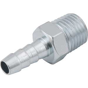 Espigão rosca macho de 1/4" NPT com escama de 1/4", cartela com 2 peças, VONDER