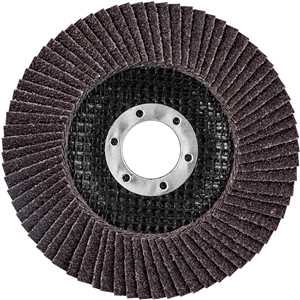 Flap-disc, disco de desbaste/acabamento, 4.1/2" - 115 mm, reto, grão 40, NOVE54