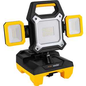 Refletor de LED, bateria intercambiável de 18 V, sem bateria e sem carregador, IRV 1848 VONDER