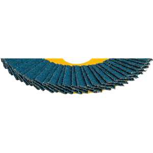Flap-disc, disco de desbaste/acabamento, 4.1/2" - 115 mm, reto, grão 40, VONDER