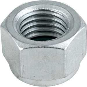 Porca autotravante sextavada, 1.1/8", UNC, alta, zincada, VONDER