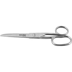 Tesoura para alfaiate, 15 cm, metálica, VONDER