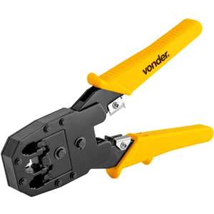 Alicate crimpador, RJ11/RJ12/RJ45, ACV 245, VONDER