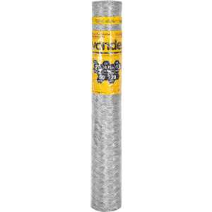 Tela metálica hexagonal, galinheiro, malha 2", 22 BWG x 1,8 m, com 50 m,  VONDER