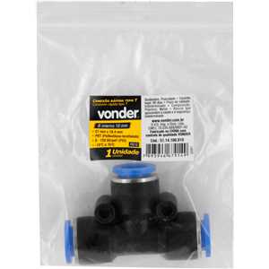 Conexão rápida tipo T, 10,0 mm, VONDER