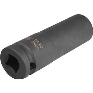 Soquete sextavado longo de impacto, 16 mm, encaixe de 1/2", VONDER