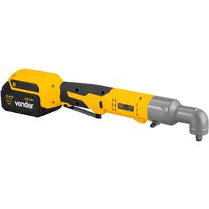 Chave de impacto angular, bateria 18 V, encaixe de 3/8", carregador bivolt, CIV 183, VONDER