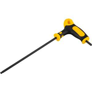 Chave hexagonal (allen) abaulada longa, 4 mm, cabo T, VONDER