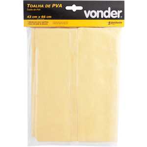 Toalha de PVA 43,0 cm x 66,0 cm, VONDER