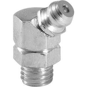 Graxeira curva 5/16" UNF, 45°, 24 fios, VONDER
