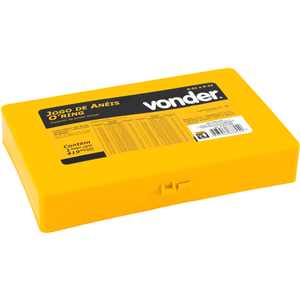 Jogo de anéis de vedação/oring, com 419 peças, VONDER