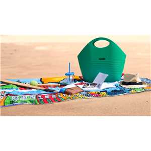 Bolsa plástica multiuso, 8,5 litros, verde, VONDER