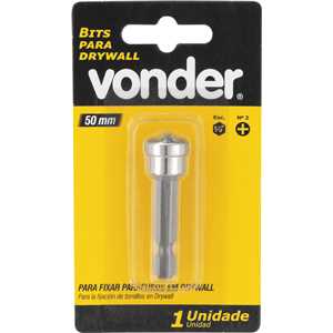 Bits para drywall, PH2, 50 mm, VONDER