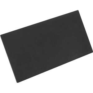 Desempenadeira plástica com borracha EVA, 140 mm x 270 mm, VONDER