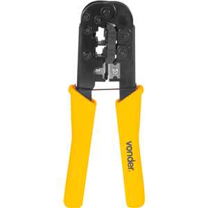 Testador de cabos de rede RJ11, RJ12, RJ45, com acessórios, VONDER