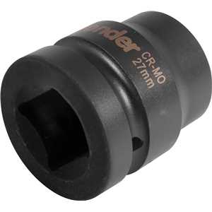 Soquete sextavado de impacto, encaixe de 1" x 27,0 mm, VONDER