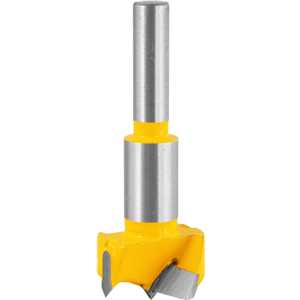 Fresa com dentes para dobradiça, 26 mm, com 2 dentes, VONDER