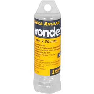 Broca anular, encaixe Weldon, 14 mm x 30 mm VONDER