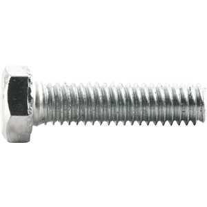 Parafuso sextavado zincado 5/16" x 1.1/4", UNC, rosca total, VONDER