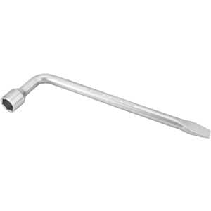 Chave de roda tipo L com espátula 17 mm em aço cromo vanádio VONDER