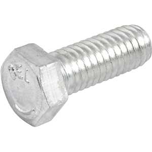 Parafuso sextavado zincado 3/8" x 1", UNC, VONDER