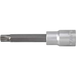 Soquete multidentado, longo, com encaixe de 1/2", M10, VONDER