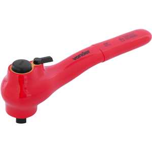 Catraca reversível para soquete, encaixe 1/2", isolada IEC60900, VONDER
