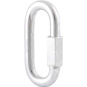 Mosquetão reto com rosca, 1/4", VONDER