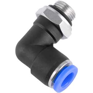 Conexão rápida, tipo cotovelo (90 graus), rosca 1/8" BSP, 4 mm, VONDER