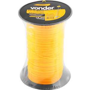 Fio de nylon, 2,0 mm x 500 m, redondo, VONDER