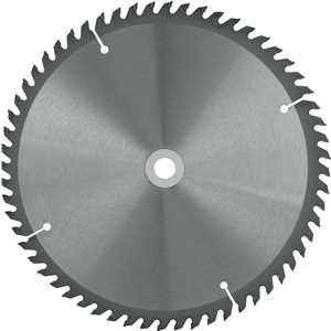 Lâmina de serra circular com dentes de metal duro/vídea, 250 mm x 30 mm, 60 dentes, VONDER