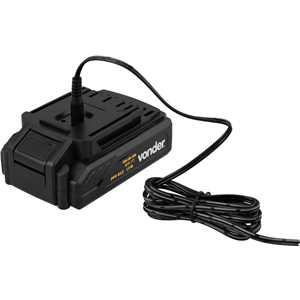 Parafusadeira/furadeira de impacto a bateria, 12 V, fonte de carregamento bivolt automática jogo com 74 acessórios, PFV 074 VONDER
