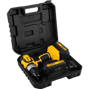 Parafusadeira/furadeira de impacto a bateria, 20 V, fonte de carregamento bivolt automática, PFV 212CIB VONDER PLUS
