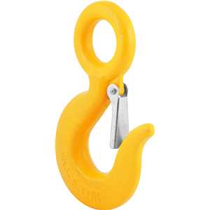 Gancho de aço com olhal, 5,0 toneladas, 3/4", com trava, VONDER
