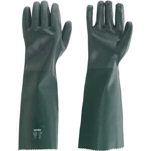 Luva de PVC áspera com forro, 46 cm, PAV 0046 VONDER