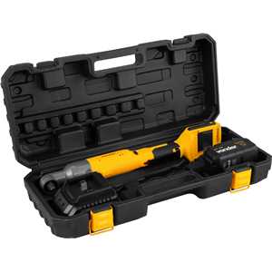 Chave de impacto angular, bateria 18 V, encaixe de 3/8", carregador bivolt, CIV 183, VONDER