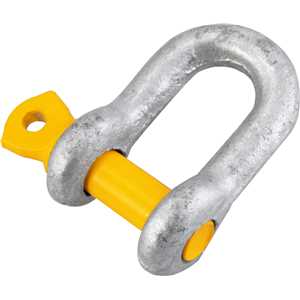Manilha reta para cabo de aço, 3/8", VONDER PLUS