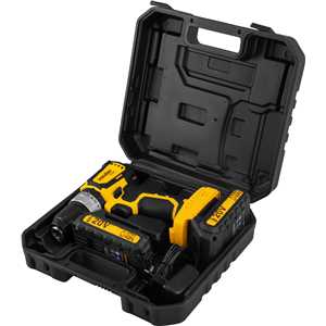 Parafusadeira/furadeira de impacto a bateria, 20 V, fonte de carregamento bivolt automática, PFV 212CIB VONDER PLUS