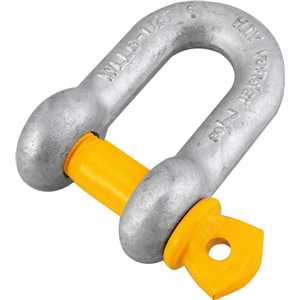Manilha reta para cabo de aço, 7/8", VONDER PLUS
