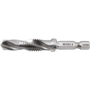 Broca/macho combinado M10 x 1,5 mm, VONDER