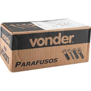 Parafuso sextavado 8.8 (GRAU 5), 5/8" x 5", UNC, VONDER