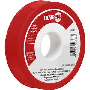Fita veda-rosca 18 mm x 10 m NOVE54