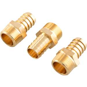 Espigão rosca macho de 3/4" NPT com escama de 3/4", cartela com 3 peças, VONDER