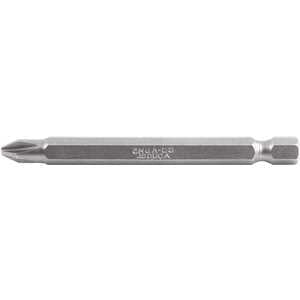 Bits/ponteira phillips com encaixe 1/4", nº 2 x 75 mm, com 5 peças, VONDER