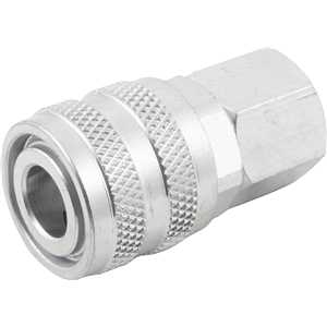 Engate rápido de 1/4", rosca fêmea 3/8" NPT, com rolete, VONDER