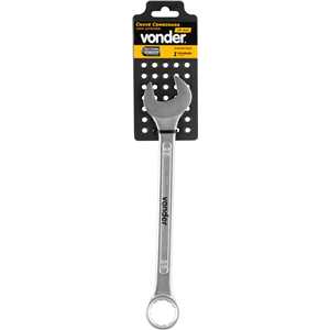 Chave combinada 25 mm, aço cromo vanádio, reta, VONDER