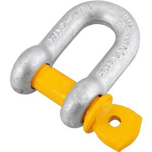 Manilha reta para cabo de aço, 5/8", VONDER PLUS