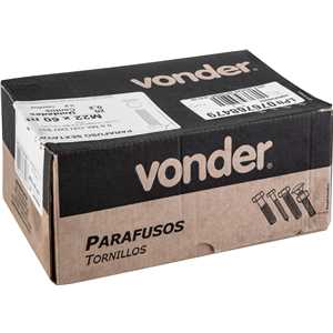Parafuso sextavado 8.8, 22 mm x 60 mm, MA, rosca total, DIN 933, VONDER
