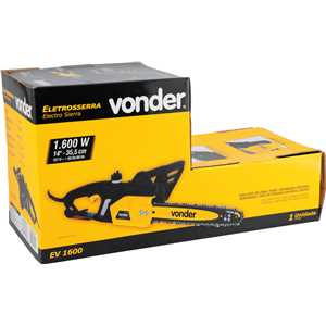 Eletrosserra de 14", 1.600 W, 127 V~, EV 1600 VONDER